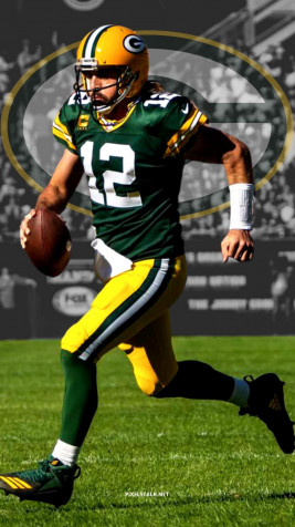 Title Aaron Rodgers iPhone Background Image 1080x1920px