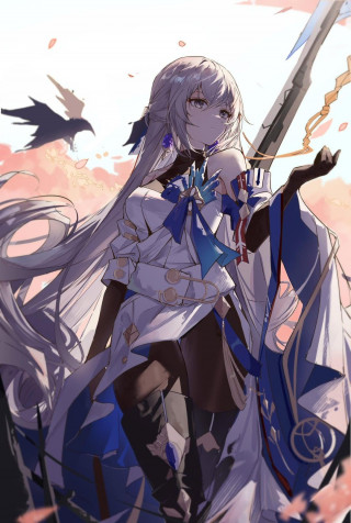 Bronya Rand iPhone Wallpaper Image 1080x1607px