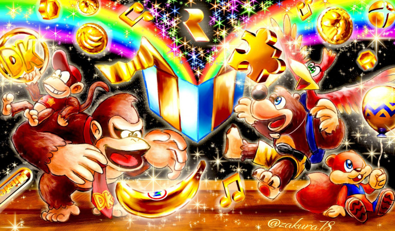 Donkey Kong MacBook Wallpaper 2033x1187px