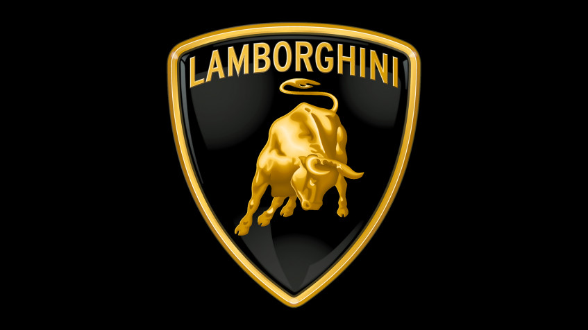 Lamborghini Logo Full HD 1080p Wallpaper 1920x1080px