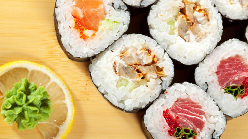 Sushi Full HD 1080p Wallpaper 1920x1080px