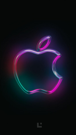 Apple Logo Phone Background Image 1024x1821px