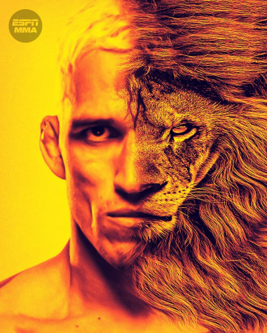 Charles Oliveira iPhone Background 1080x1350px