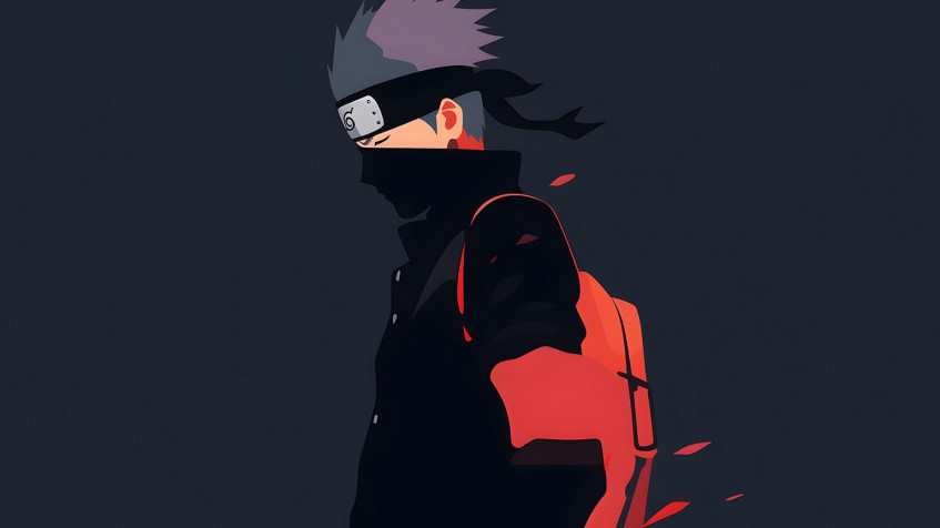 Kakashi Hatake Desktop HD Background 1536x864px