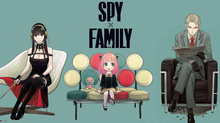 Spy X Family Full HD 1080p Wallpaper 1920x1080px