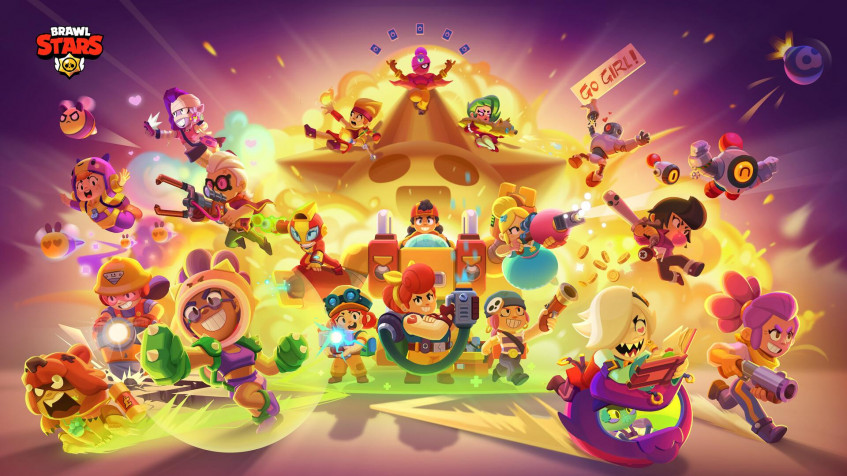 Brawl Stars Full HD 1080p Wallpaper 1920x1080px