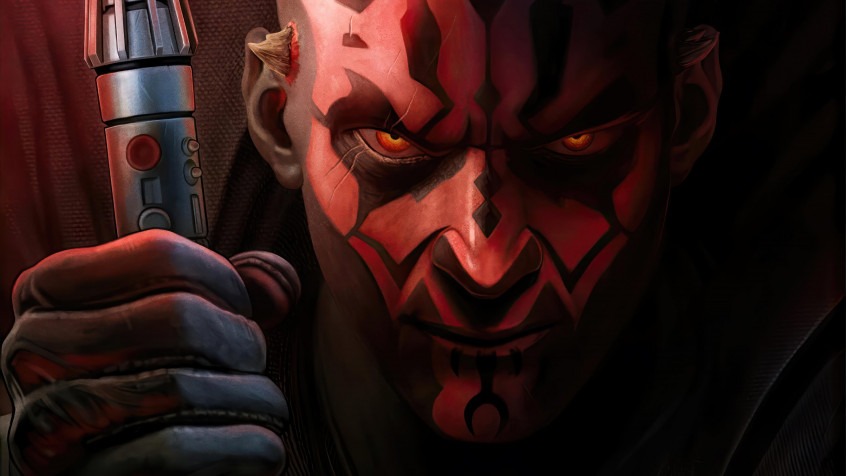 Darth Maul 4k UHD Wallpaper 3840x2160px