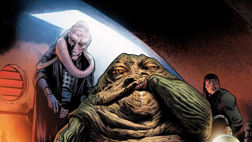 Jabba The Hutt Full HD 1080p Wallpaper 1920x1080px