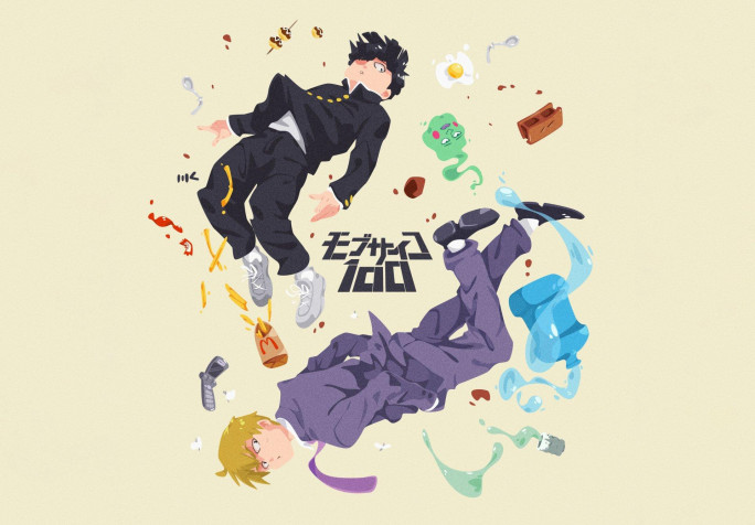 Mob Psycho Laptop Wallpaper 1920x1336px