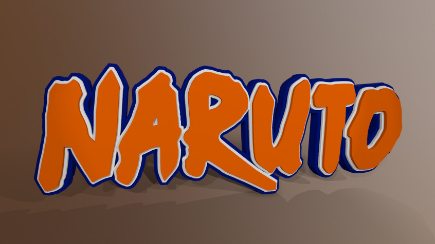 Naruto Logo Full HD 1080p Wallpaper 1920x1080px