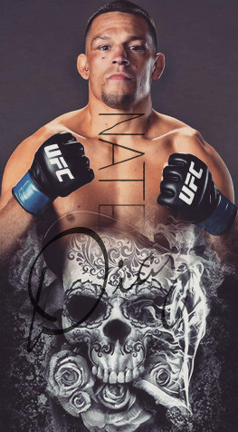 Nate Diaz iPhone Wallpaper 800x1445px