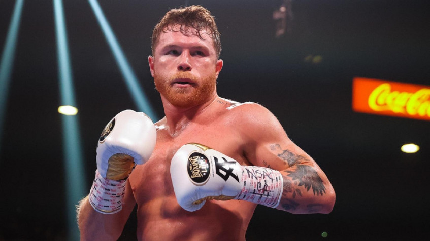 Canelo Alvarez Desktop Wallpaper 1600x900px