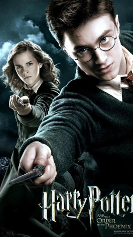 Cartoon Harry Potter iPhone Background Image 1080x1920px