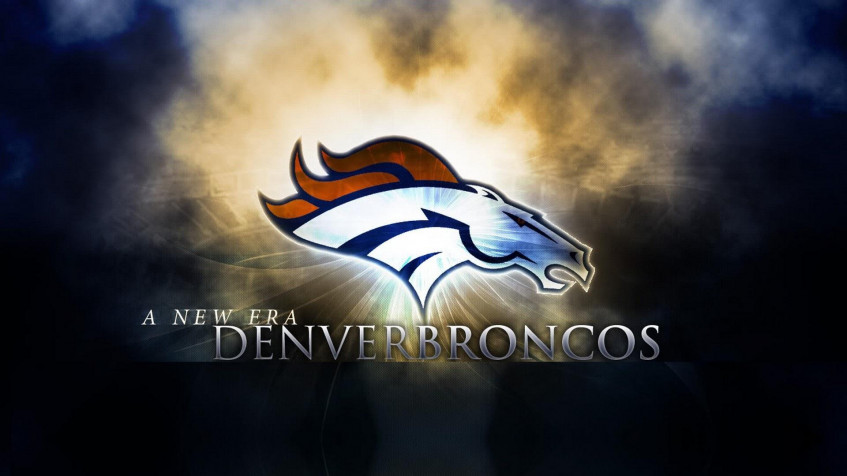 Denver Broncos Logo Full HD 1080p Wallpaper 1920x1080px