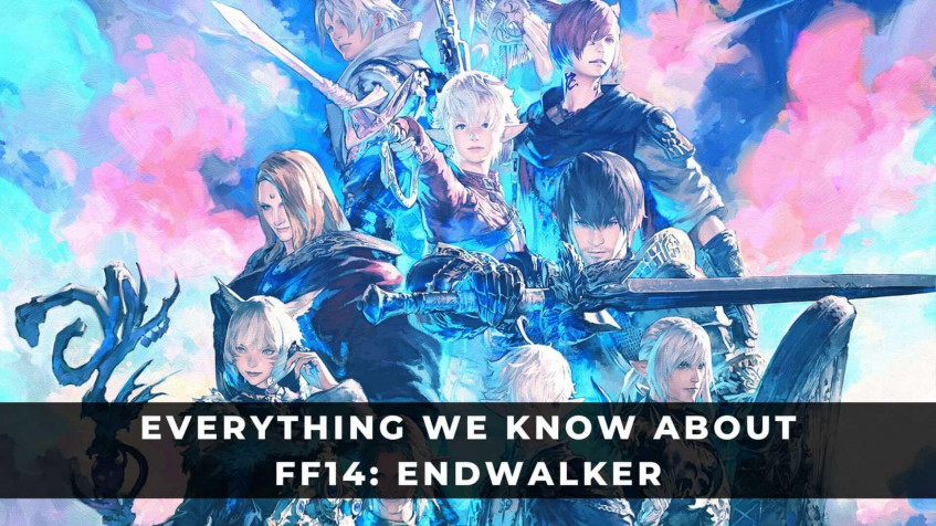 Final Fantasy 14 Endwalker Full HD 1080p Wallpaper 1920x1080px