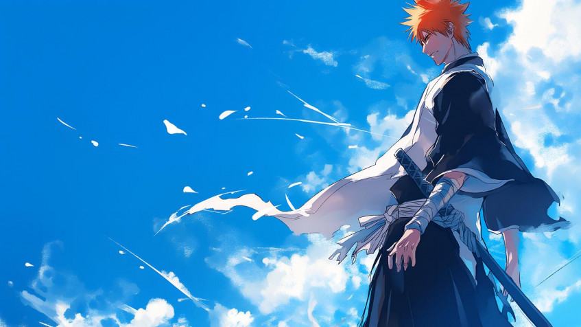 Ichigo Kurosaki Wallpaper Image 1536x864px