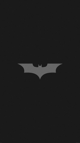 Batman Logo Wallpaper for Mobile 1242x2208px