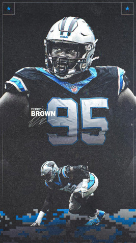 Carolina Panthers Wallpaper for iPhone 1080x1920px