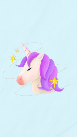 Unicorns iPhone Wallpaper 800x1422px