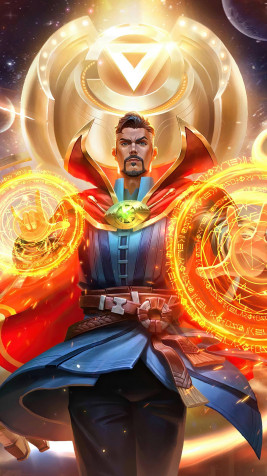 Aesthetic Dr Strange Wallpaper for iPhone 1080x1920px