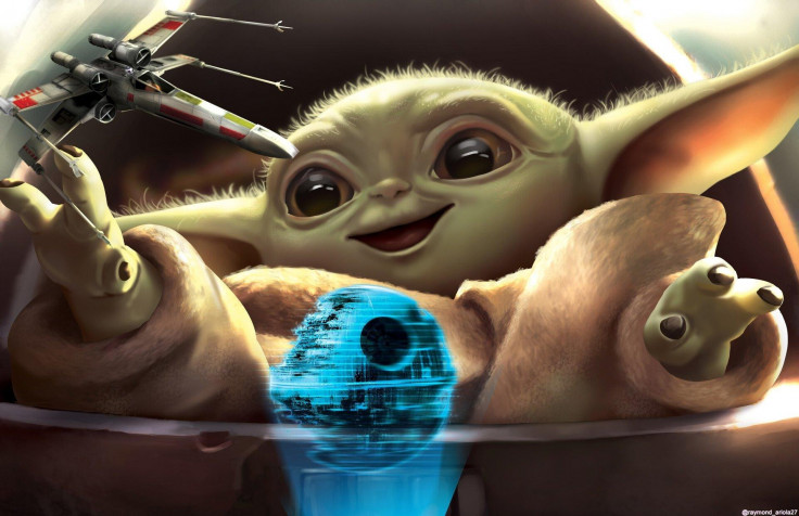 Baby Yoda Background Image 1920x1242px