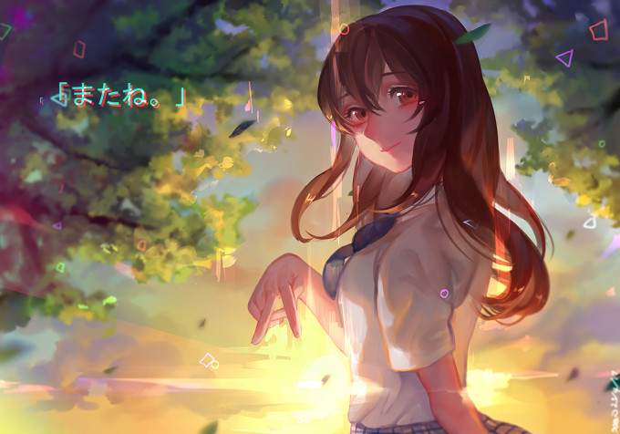 Shouko Nishimiya Laptop Wallpaper 1920x1344px