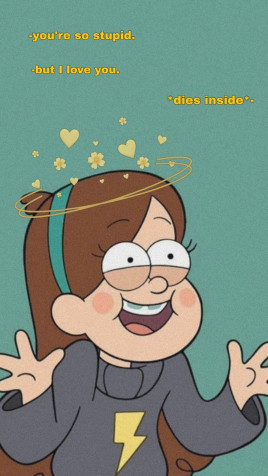 Mabel Pines Phone Background Image 1024x1819px