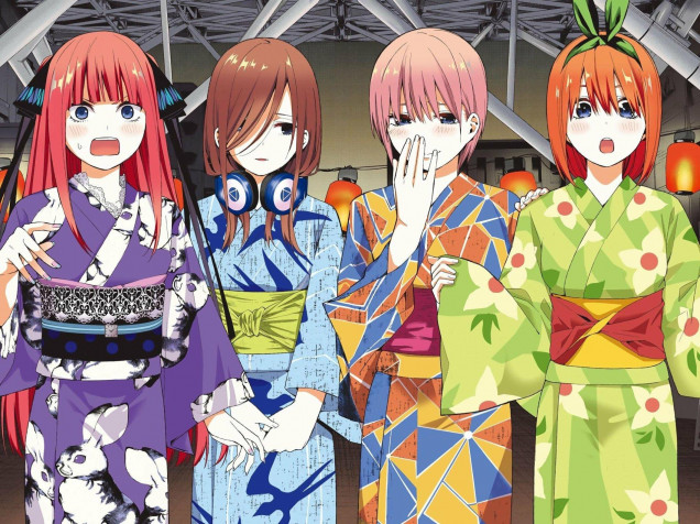 The Quintessential Quintuplets MacBook Wallpaper 1920x1436px