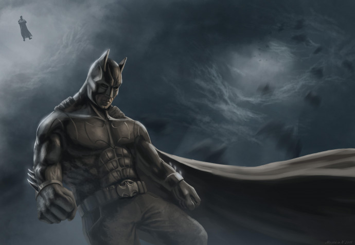 Batman Dark Knight HD Background 6684x4607px