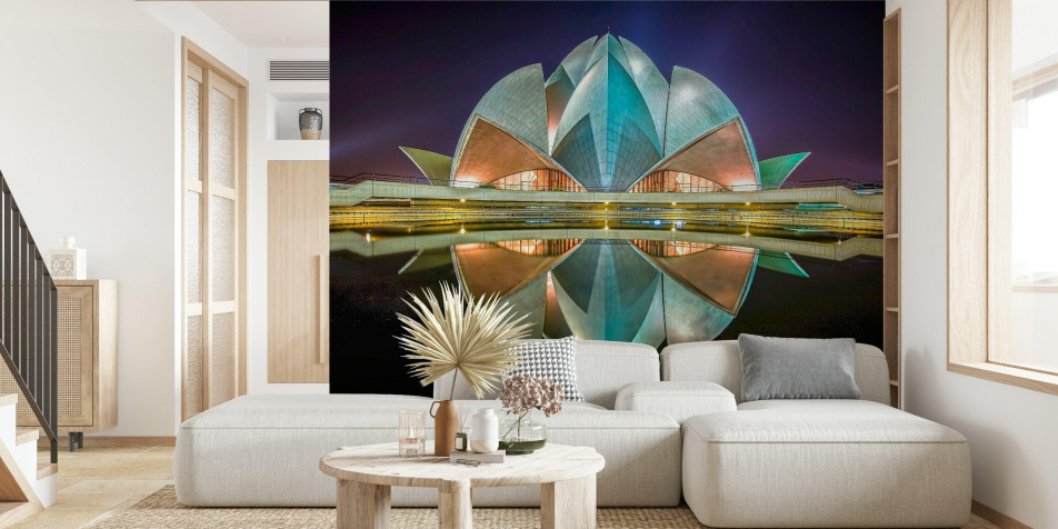 Lotus Temple MacBook Background 2560x1280px