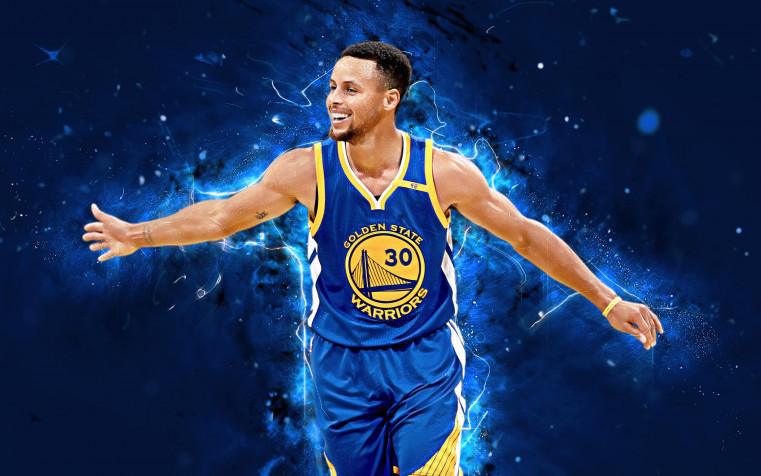 Stephen Curry Golden State Warriors MacBook Background 3840x2400px