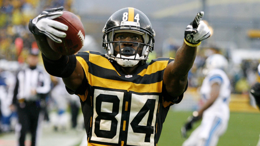 Antonio Brown Full HD 1080p Wallpaper 1920x1080px