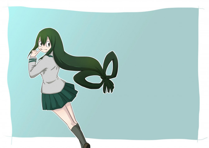 Tsuyu Asui HD Background 2168x1536px