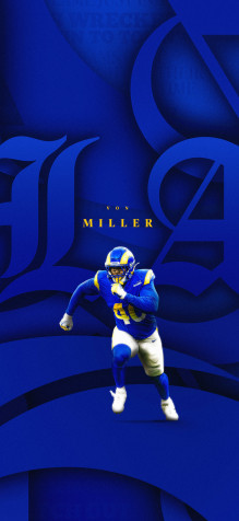 Von Miller Wallpaper 1893x4096px