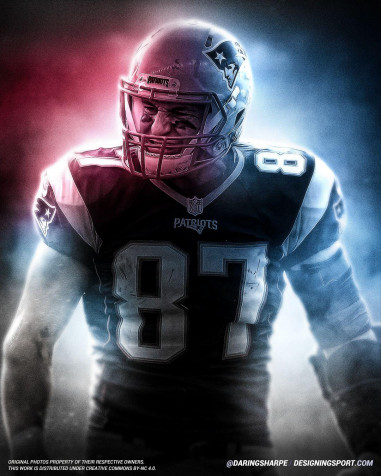 Rob Gronkowski Android Wallpaper 1080x1350px