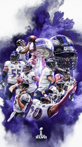 Baltimore Ravens Phone Wallpaper 1080x1920px