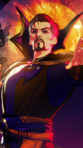 Cartoon Dr Strange 4k Phone Wallpaper 2160x3840px