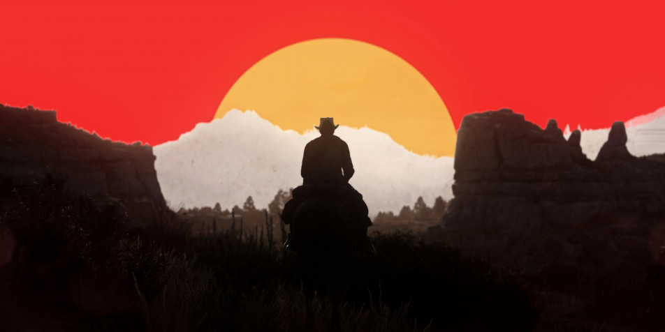 Red Dead MacBook Background 4000x2000px