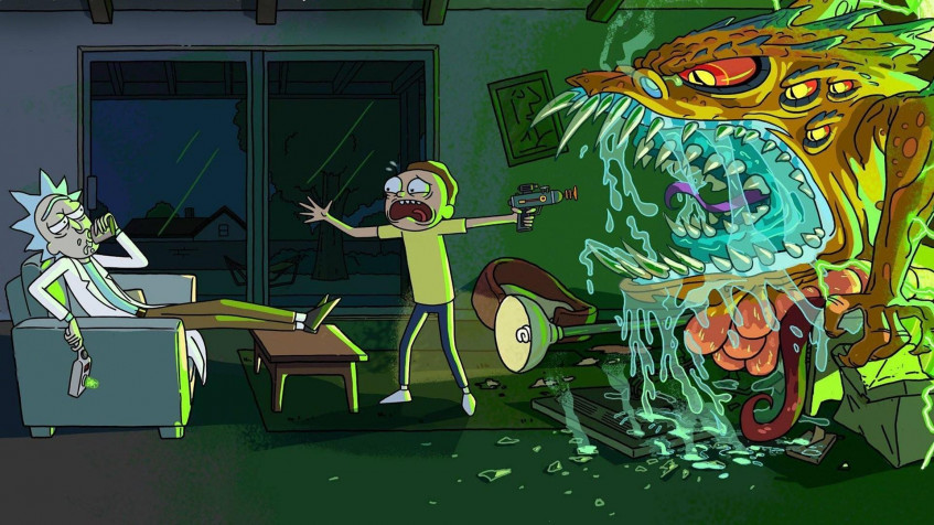 Rick And Morty Hd Full HD 1080p Wallpaper 1920x1080px