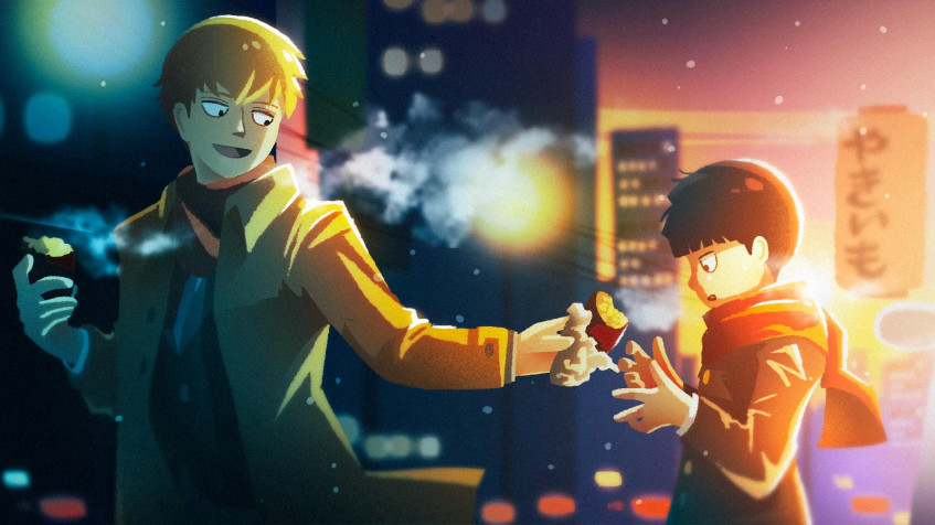 Arataka Reigen Full HD 1080p Wallpaper 1920x1080px