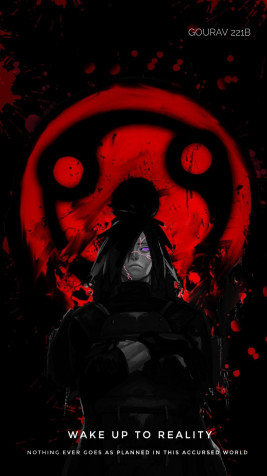 Madara Uchiha iPhone Background 1080x1920px