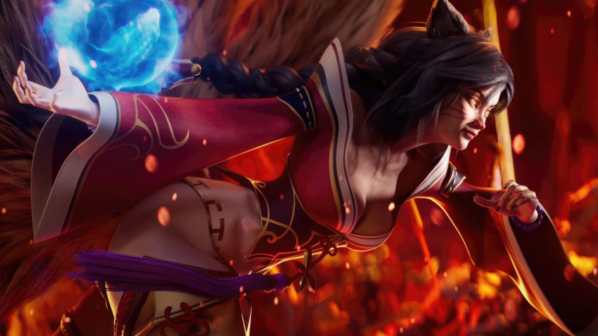 Ahri League Of Legends 4k UHD Wallpaper 3840x2160px