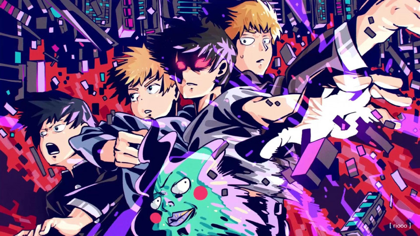 Mob Psycho 100 Full HD 1080p Wallpaper 1920x1080px