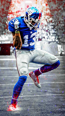 Odell Beckham Jr iPhone Wallpaper Image 1024x1820px