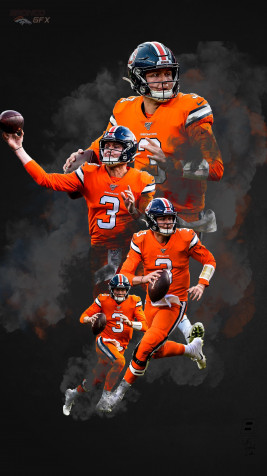 Denver Broncos iPhone Background 2000x3555px