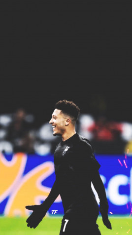 Jadon Sancho Phone Wallpaper 1153x2048px