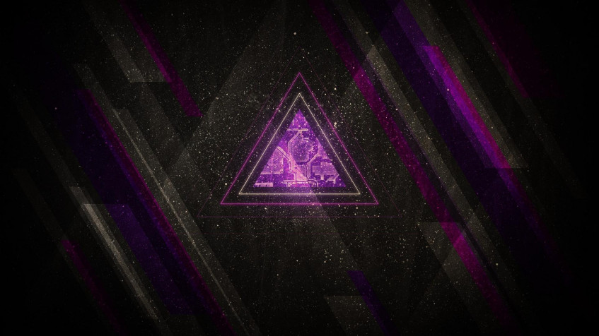 Purple Minimalist Pc Full HD 1080p Wallpaper 1920x1080px