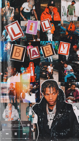 Lil Baby iPhone Background Image 1941x3458px