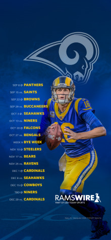 Los Angeles Rams iPhone 11 Pro Max Wallpaper 1242x2688px