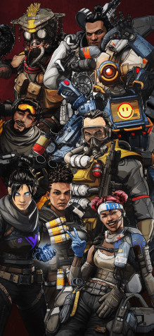 Apex Legends iPhone Wallpaper 739x1600px